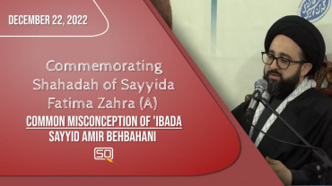 Common Misconception of ‘Ibada | Sayyid Amir Behbahani