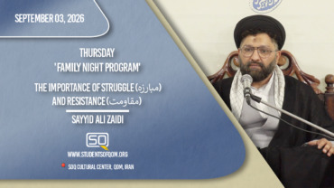 The Importance of Struggle (مبارزه) and Resistance (مقاومت) | Sayyid Ali Zaidi